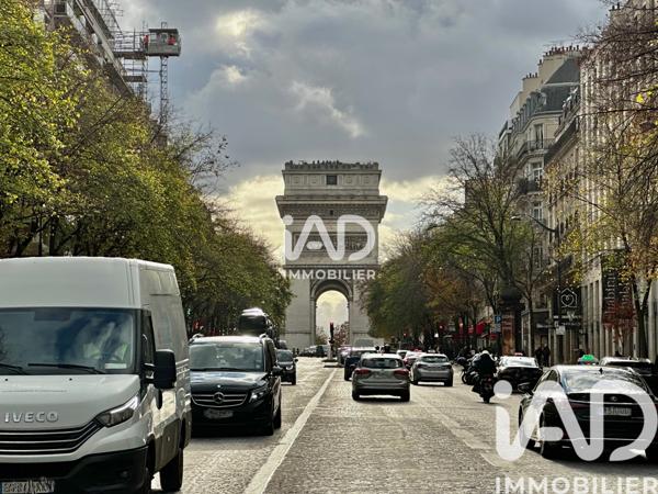 Appartement à vendre 3 pièces 41 m² Paris 8