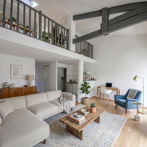 Duplex T3 de charme 60m²/64m² + cellier attenant - Bordeaux Gambetta / Bonnac - DPE C
