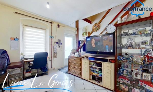 Maison mitoyenne 64m², 2 chambres à Villerupt