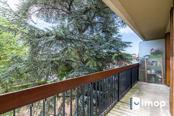 3/4 pièces fonctionnel proche gare avec balcon