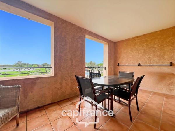 appartement  de 33 m2  vue panoramique, sud /sud ouest , 1 chambre1 salle de bain, équipé meublé piscine chauffée, place de parking