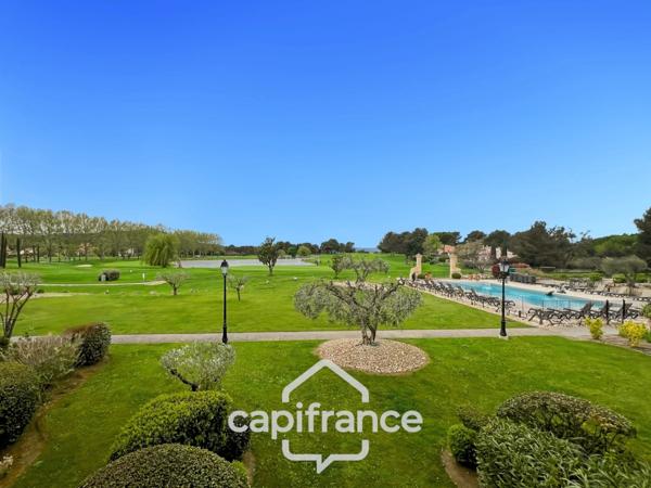 appartement  de 33 m2  vue panoramique, sud /sud ouest , 1 chambre1 salle de bain, équipé meublé piscine chauffée, place de parking