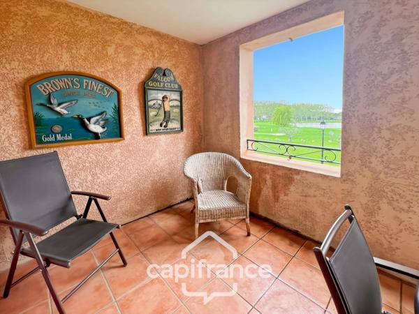 appartement  de 33 m2  vue panoramique, sud /sud ouest , 1 chambre1 salle de bain, équipé meublé piscine chauffée, place de parking