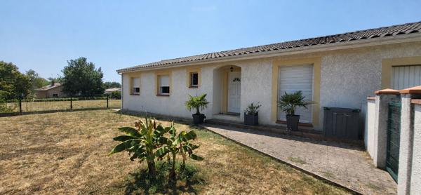 A VENDRE - Maison de plain-pied 4 chambres en plein coeur de Saint-Lys (31470)