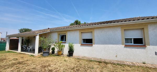 A VENDRE - Maison de plain-pied 4 chambres en plein coeur de Saint-Lys (31470)