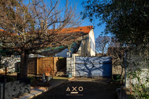 PUIMOISSON - MAISON DE VILLE - RÉNOVÉE - T8 - DEUX APPARTEMENTS - 168 m² - PISCINE - TERRAIN 1 260 m² -CONSTRUCTIBLE - TERRASSES - GARAGE - 345 000 