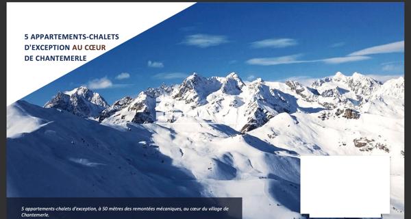 À vendre Appartement 5 pièces 110 m² - Saint-chaffrey 05330