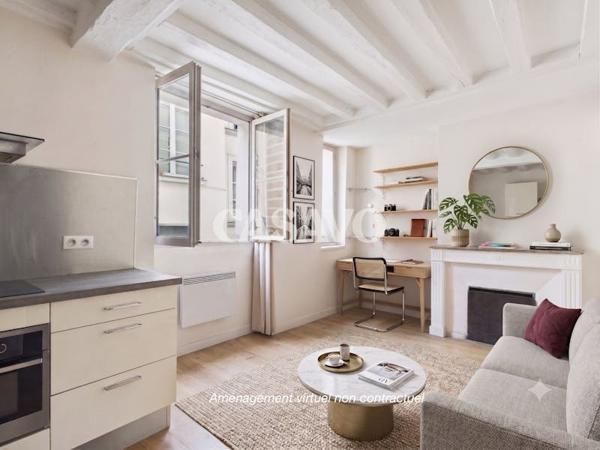 Vente Appartement 2 pièces de 27m² - 75003 Paris