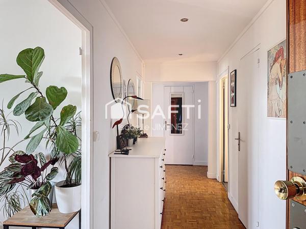 F4 de 80 m2, 3 chambres, box et cave : Rénovation d'isolation énergétique votée et payée.