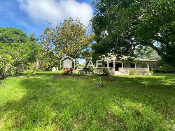 Grande Villa T4 de 136m2 dans parc boisé de 4000m2 Matoury