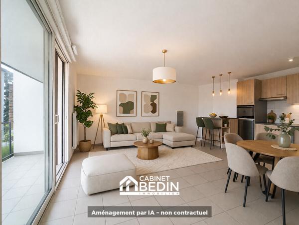 Achat Appartement T3 Bordeaux 2 chambres