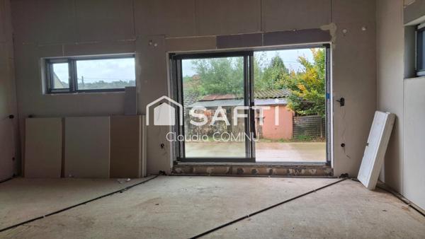 Maison 106 m2, avec terrasse et parking