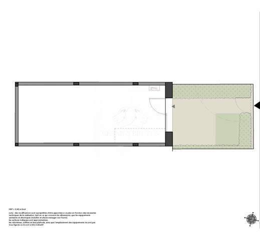 Duplex en plateau à aménager – 57 m2 – Tassin