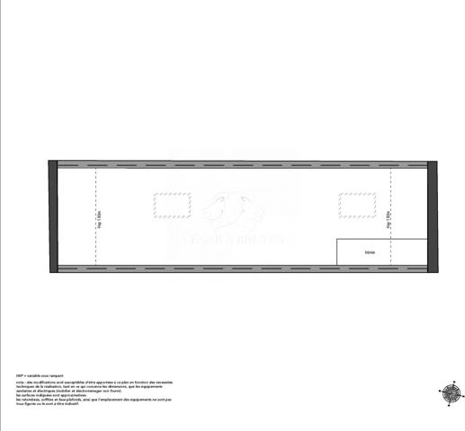 Duplex en plateau à aménager – 57 m2 – Tassin