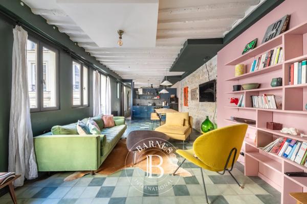 Paris 3ème, Appartement 1 Chambre -  56 m² à vendre