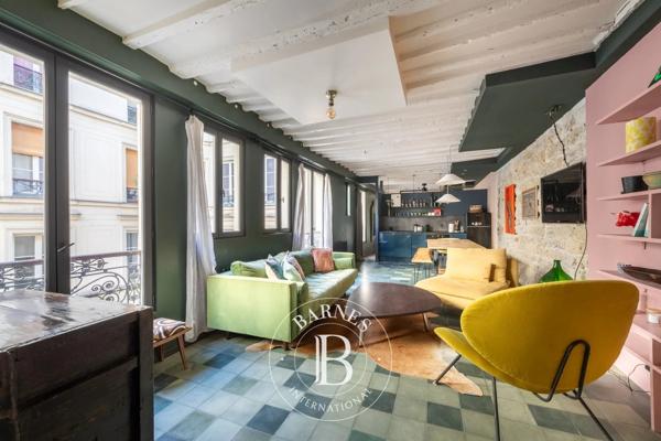 Paris 3ème, Appartement 1 Chambre -  56 m² à vendre