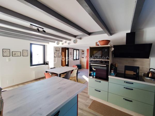 Maison en pierre de 74 m²