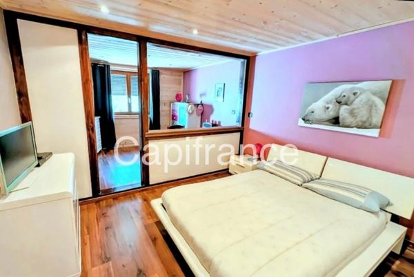 T3 de 113m² avec 2 grands garages proche BOURG-SAINT- MAURICE (73)