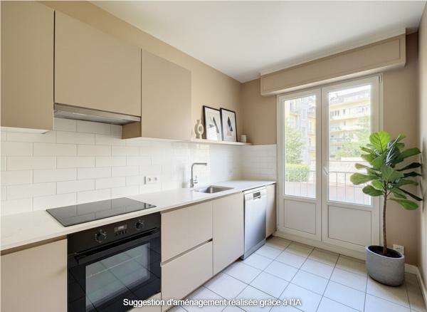 Strasbourg Vauban - Appartement 4 pièces de 81,40 m² avec 2 balcons