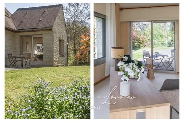 Une maison entourée de verdure, à vous d’en écrire la suite