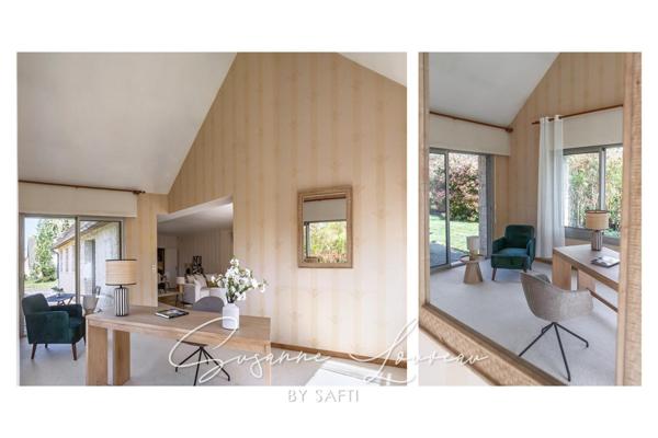 Une maison entourée de verdure, à vous d’en écrire la suite