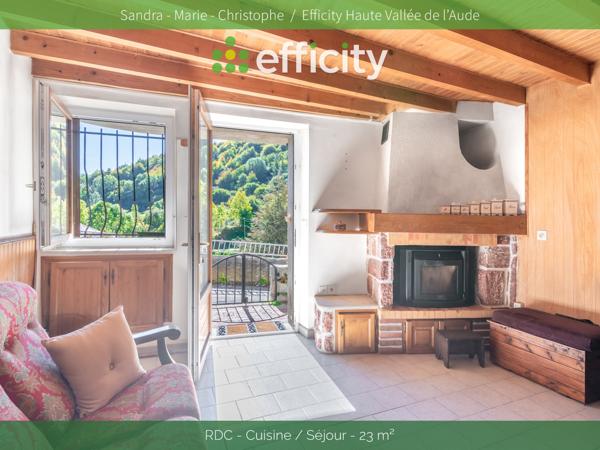 Maison 3 pièces - 57 m² Exclusivité efficity