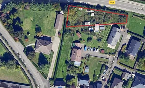 Vente Terrain 853 m2 à La Motte-Servolex