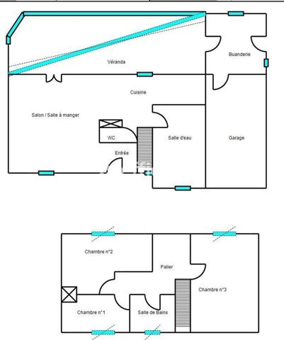 Maison 8 pièces - 120 m²