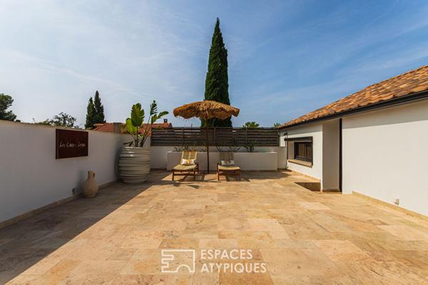Maison contemporaine et design avec piscine