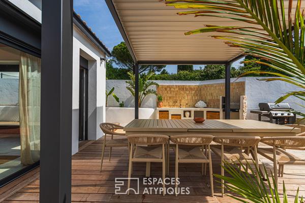 Maison contemporaine et design avec piscine