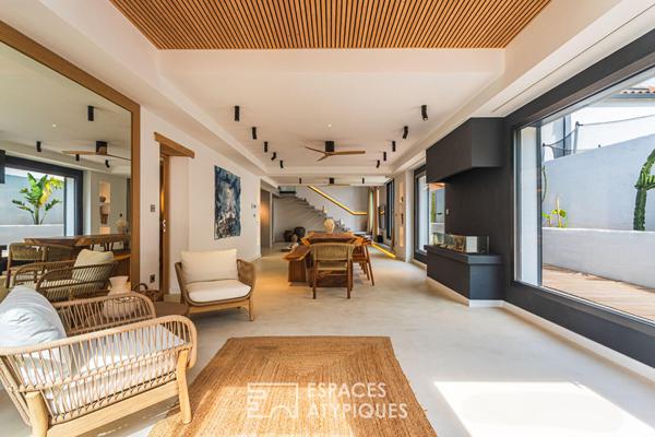 Maison contemporaine et design avec piscine