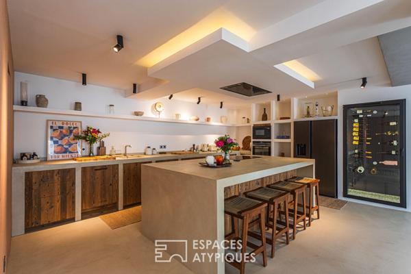 Maison contemporaine et design avec piscine