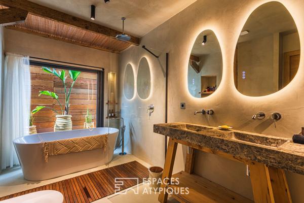 Maison contemporaine et design avec piscine