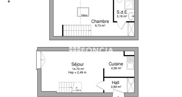 Location Appartement 2 pièces 35.09 m² - Plaisir 78370
