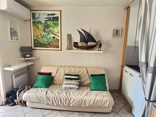 LOCATION MEUBLEE T2 AVEC PLACE DE PRIVATISEE ET GRAND JARDIN CARRY LE ROUET