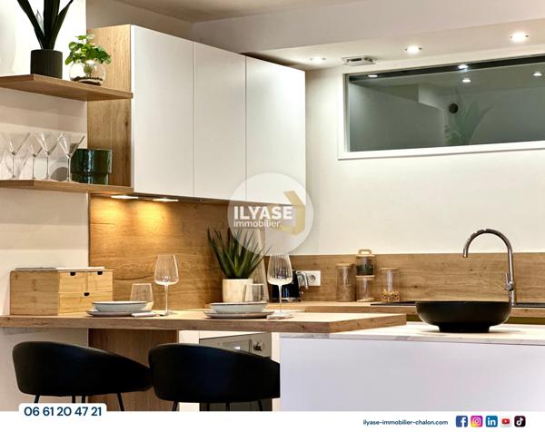 Chalon-sur-Saône (71100) Appartement T2 meublé | 50 m² | Centre de Chalon-sur-Saône