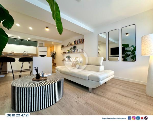 Chalon-sur-Saône (71100) Appartement T2 meublé | 50 m² | Centre de Chalon-sur-Saône