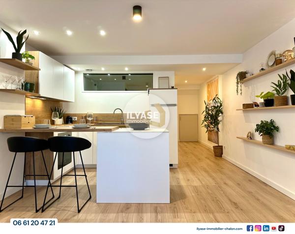 Chalon-sur-Saône (71100) Appartement T2 meublé | 50 m² | Centre de Chalon-sur-Saône