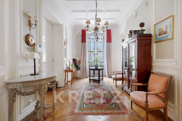 Appartement de réception proche du Parc Monceau et de la Mairie du 8ème