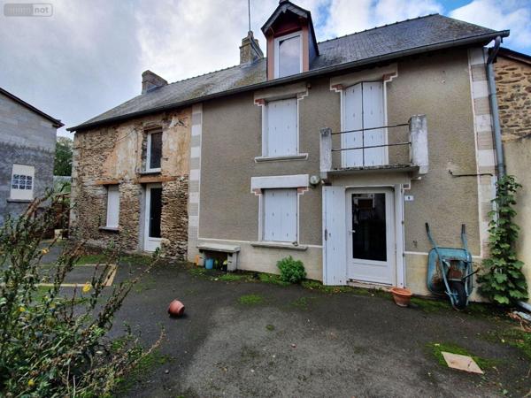 Maison à restaurer à vendre à Javron-les-Chapelles en Mayenne (53250), ref : 12725/754