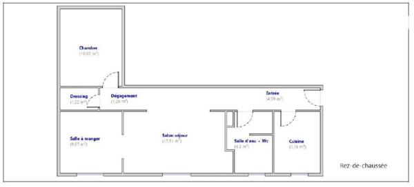 Appartement 55 m² PARIS 12ème
