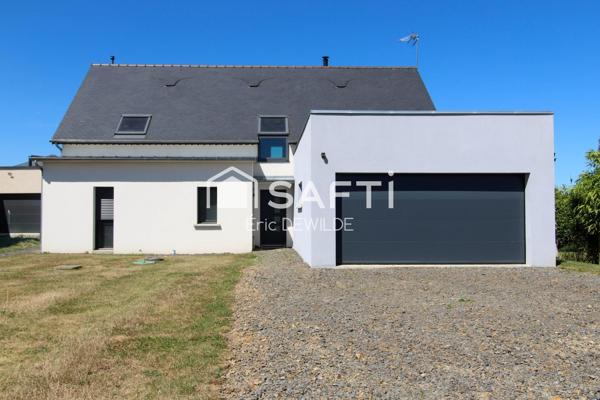DUCEY, Maison d'architecte évolutive avec vie de plain-pied