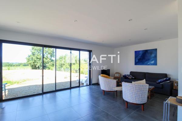 DUCEY, Maison d'architecte évolutive avec vie de plain-pied