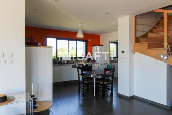 DUCEY, Maison d'architecte évolutive avec vie de plain-pied