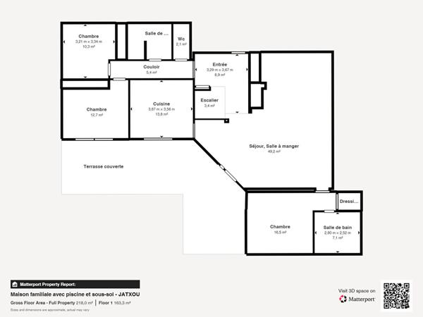 Maison familiale avec piscine et sous-sol