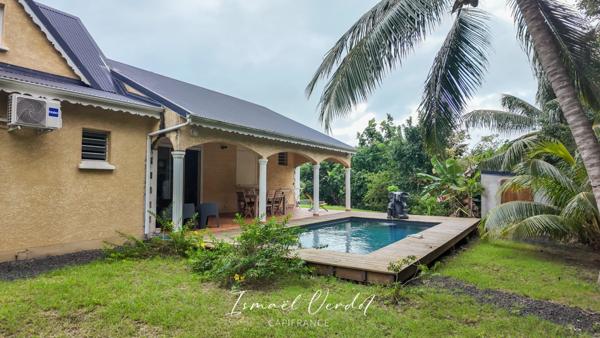 Le Moule — Maison familiale 188 m² avec piscine sur terrain de 1 226 m²