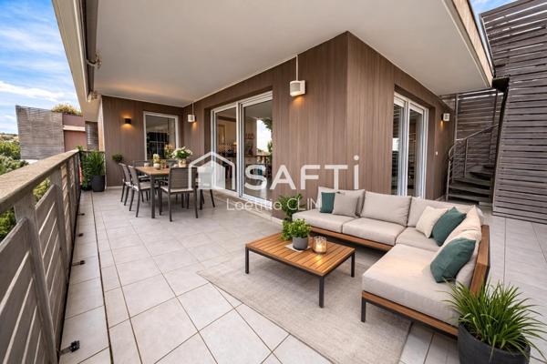 T3 de standing avec toit terrasse vue mer Résidence avec piscine