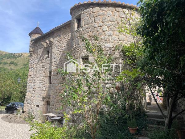 Ensemble immobilier avec Château du XIIIème, un Mas et une clède