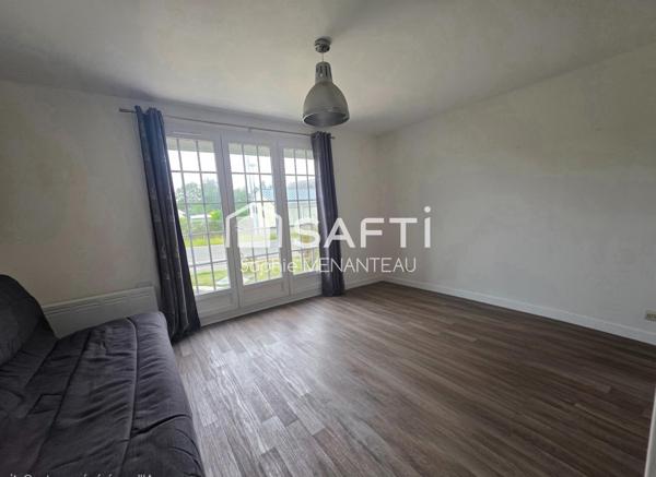 Appartement type Studio avec jardinet  Mer à 900m