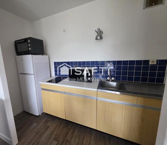Appartement type Studio avec jardinet  Mer à 900m